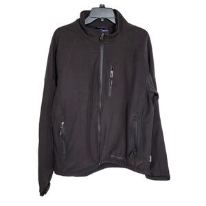 Free Country Men Windbreaker Jacket Soft Shell Insulated Fleece Lined Medium Zip